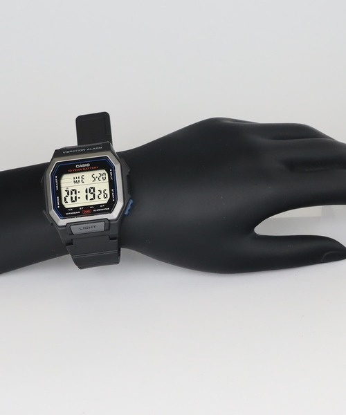 CASIO(カシオ)の「CASIO Collection / W-738H-1AJF(デジタル腕時計・メンズ・ブラック×シルバー・FREE)」の11枚目の写真