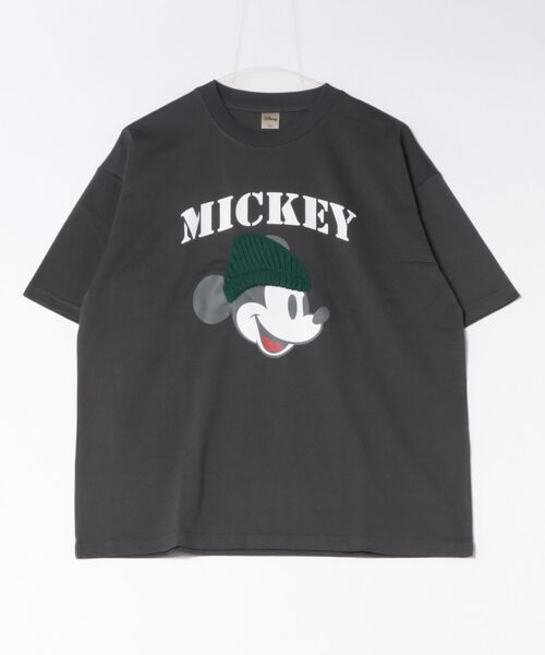Disney(ディズニー)の「【 Disney 】 2次加工 プリントTシャツ 26S5(Tシャツ/カットソー・レディース・オフホワイト/スミクロ・MEDIUM/LARGE)」の2枚目の写真