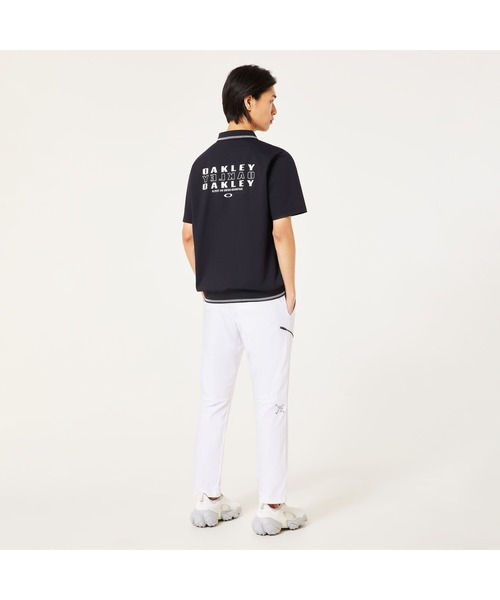 OAKLEY(オークリー)の「オークリーO-SYNC PACK ABSTRACT HEM POLO ポロシャツゴルフメンズ/ゴルフ/OAKLEY(ポロシャツ・メンズ・ブラック/ホワイト・M/L/S)」の5枚目の写真