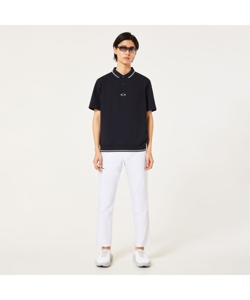 OAKLEY(オークリー)の「オークリーO-SYNC PACK ABSTRACT HEM POLO ポロシャツゴルフメンズ/ゴルフ/OAKLEY(ポロシャツ・メンズ・ブラック/ホワイト・M/L/S)」の3枚目の写真