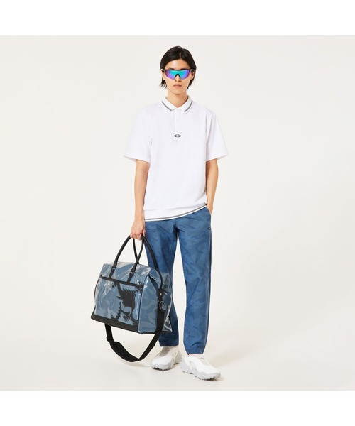 OAKLEY(オークリー)の「オークリーO-SYNC PACK ABSTRACT HEM POLO ポロシャツゴルフメンズ/ゴルフ/OAKLEY(ポロシャツ・メンズ・ブラック/ホワイト・M/L/S)」の12枚目の写真