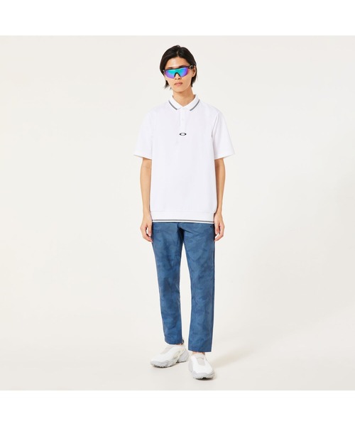OAKLEY(オークリー)の「オークリーO-SYNC PACK ABSTRACT HEM POLO ポロシャツゴルフメンズ/ゴルフ/OAKLEY(ポロシャツ・メンズ・ブラック/ホワイト・M/L/S)」の11枚目の写真