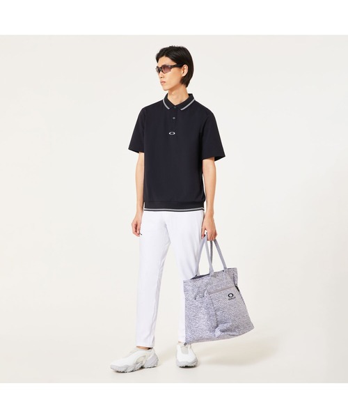 OAKLEY(オークリー)の「オークリーO-SYNC PACK ABSTRACT HEM POLO ポロシャツゴルフメンズ/ゴルフ/OAKLEY(ポロシャツ・メンズ・ブラック/ホワイト・M/L/S)」の6枚目の写真
