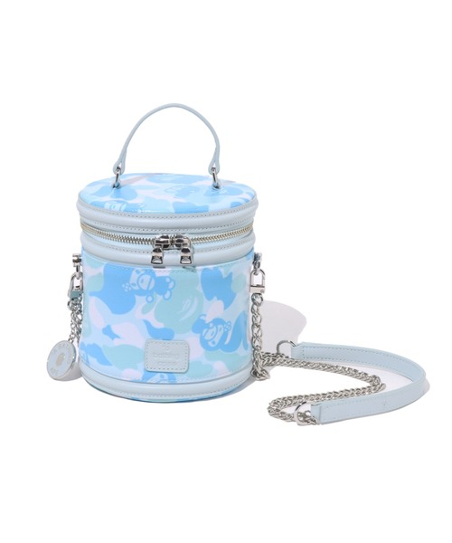 bathing ape クリスタル装飾ショルダーバッグ BABY LISA ABC CAMO VANITY CHAIN SHOULDER BAG（ショルダーバッグ