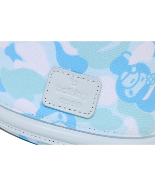 A BATHING APE(アベイシングエイプ)の「BABY LISA ABC CAMO VANITY CHAIN SHOULDER BAG(ショルダーバッグ・レディース・ピンク/サックスブルー・FREE)」の7枚目の写真