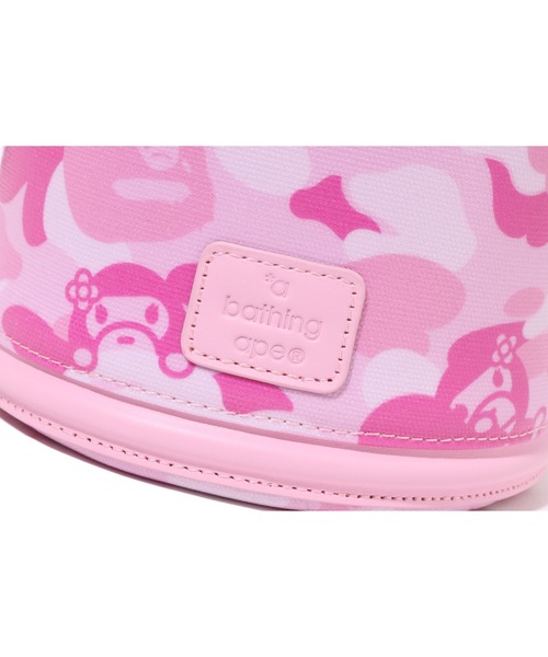 A BATHING APE(アベイシングエイプ)の「BABY LISA ABC CAMO VANITY CHAIN SHOULDER BAG(ショルダーバッグ・レディース・ピンク/サックスブルー・FREE)」の8枚目の写真