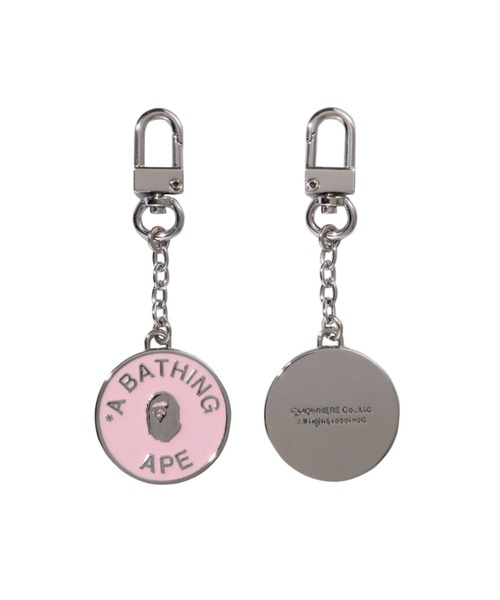 A BATHING APE(アベイシングエイプ)の「BABY LISA ABC CAMO VANITY CHAIN SHOULDER BAG(ショルダーバッグ・レディース・ピンク/サックスブルー・FREE)」の10枚目の写真