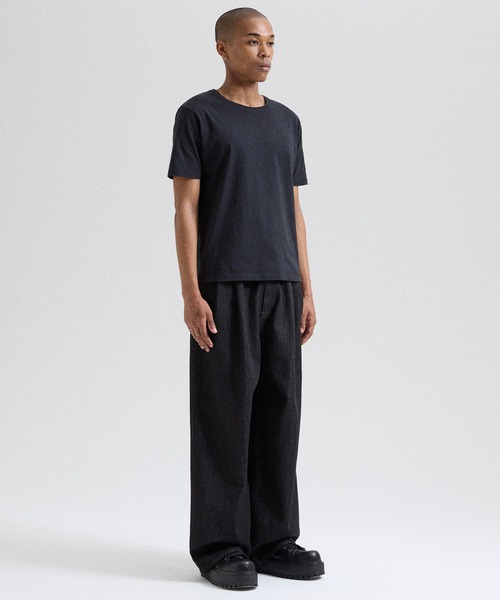 Parts Lab.(パーツラボ)の「【Parts Lab.】Basic Cotton Twill Pants / ベーシックコットンツイルパンツ(デニムパンツ・メンズ・ブラック/ブルー・L/M/S)」の10枚目の写真