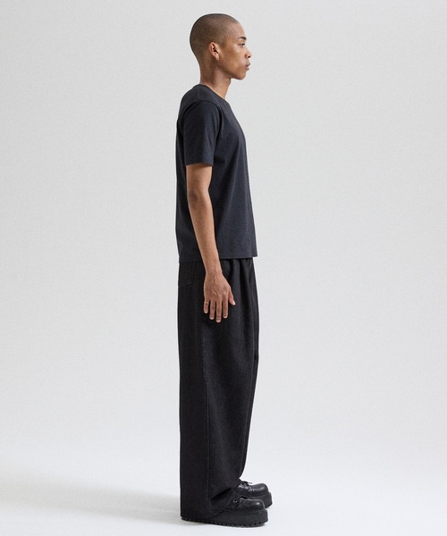 Parts Lab.(パーツラボ)の「【Parts Lab.】Basic Cotton Twill Pants / ベーシックコットンツイルパンツ(デニムパンツ・メンズ・ブラック/ブルー・L/M/S)」の11枚目の写真