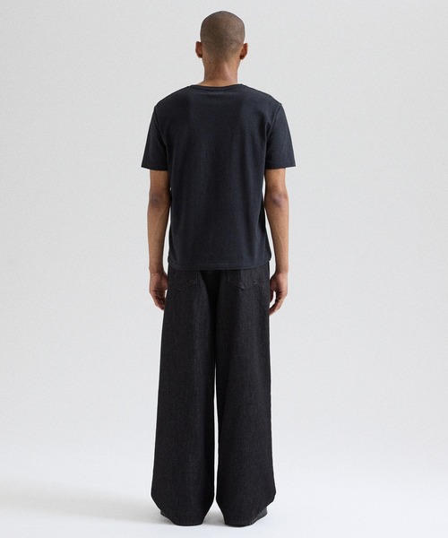 Parts Lab.(パーツラボ)の「【Parts Lab.】Basic Cotton Twill Pants / ベーシックコットンツイルパンツ(デニムパンツ・メンズ・ブラック/ブルー・L/M/S)」の12枚目の写真