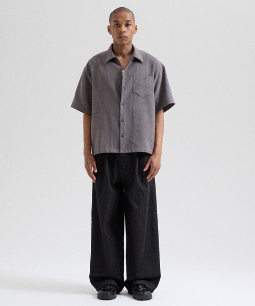 Parts Lab.(パーツラボ)の「【Parts Lab.】Basic Cotton Twill Pants / ベーシックコットンツイルパンツ(デニムパンツ・メンズ・ブラック/ブルー・L/M/S)」の15枚目の写真