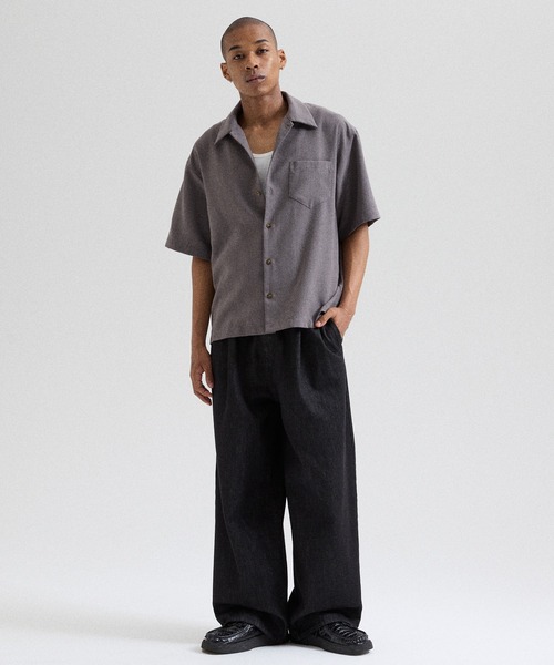 Parts Lab.(パーツラボ)の「【Parts Lab.】Basic Cotton Twill Pants / ベーシックコットンツイルパンツ(デニムパンツ・メンズ・ブラック/ブルー・L/M/S)」の17枚目の写真