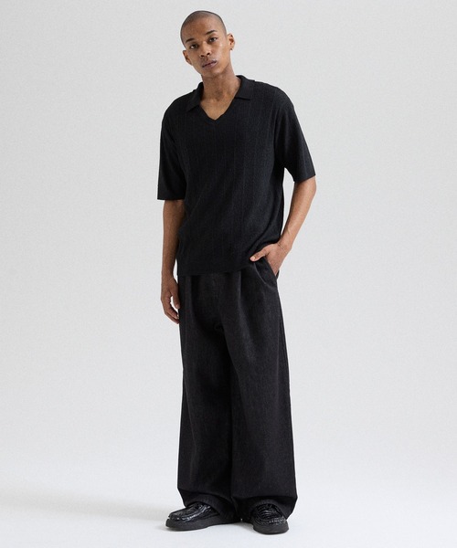 Parts Lab.(パーツラボ)の「【Parts Lab.】Basic Cotton Twill Pants / ベーシックコットンツイルパンツ(デニムパンツ・メンズ・ブラック/ブルー・L/M/S)」の19枚目の写真