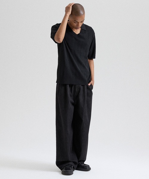 Parts Lab.(パーツラボ)の「【Parts Lab.】Basic Cotton Twill Pants / ベーシックコットンツイルパンツ(デニムパンツ・メンズ・ブラック/ブルー・L/M/S)」の20枚目の写真