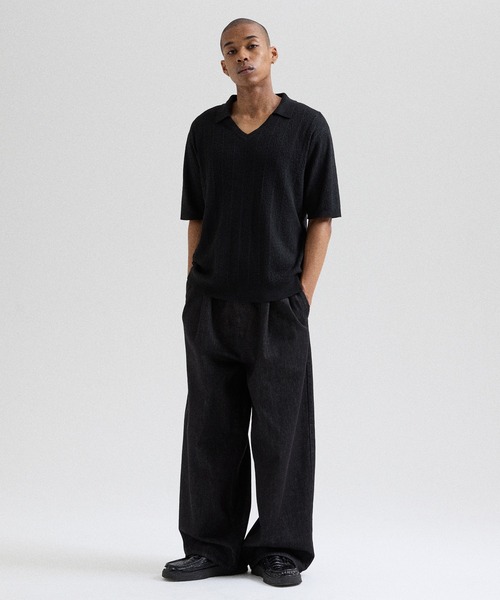 Parts Lab.(パーツラボ)の「【Parts Lab.】Basic Cotton Twill Pants / ベーシックコットンツイルパンツ(デニムパンツ・メンズ・ブラック/ブルー・L/M/S)」の21枚目の写真