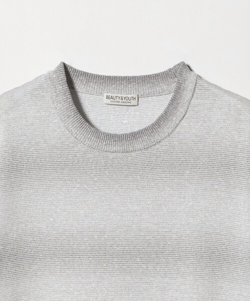 BEAUTY&YOUTH UNITED ARROWS(ビューティーアンドユースユナイテッドアローズ)の「シアー オンブレ ボーダー クルーネック Tシャツ ウォッシャブル(ニット/セーター・メンズ・ライトグレー/ベージュ・S/L/M/XL)」の14枚目の写真