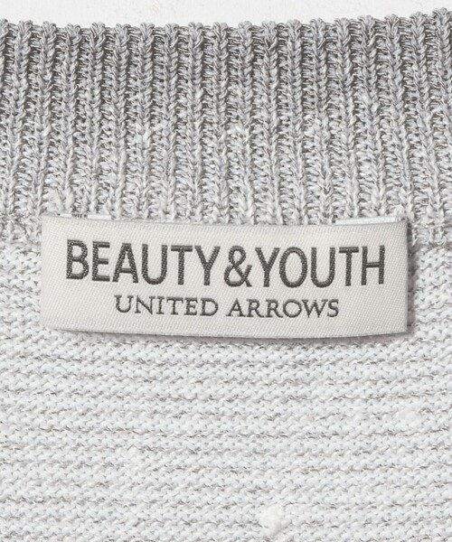 BEAUTY&YOUTH UNITED ARROWS(ビューティーアンドユースユナイテッドアローズ)の「シアー オンブレ ボーダー クルーネック Tシャツ ウォッシャブル(ニット/セーター・メンズ・ライトグレー/ベージュ・S/L/M/XL)」の17枚目の写真