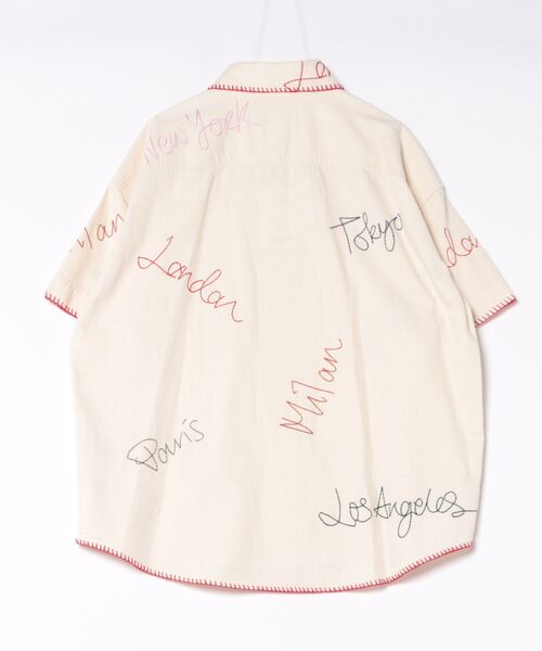 Little Cities Embroidery Denim Shirt（シャツ/ブラウス）｜Vivienne