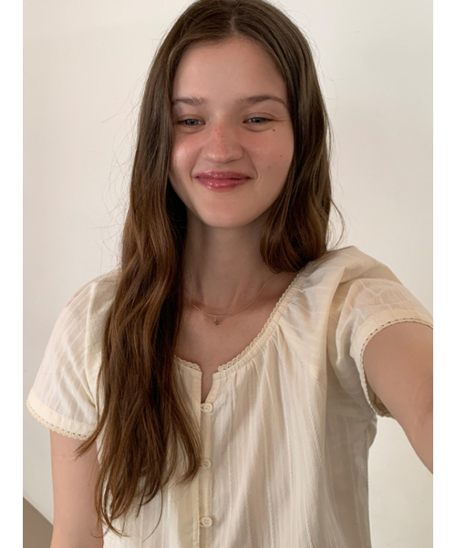 THEMITTEN(ザ・ミトン)の「Foliage half blouse (natural)(シャツ/ブラウス・レディース・その他・FREE)」の5枚目の写真