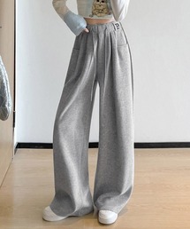 スウェットパンツ レディースワイドパンツ