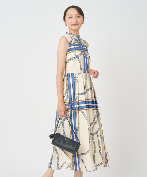 ANAYI(アナイ)の「パネルチェーンプリントロング ワンピース(ワンピース・レディース・アイボリー・38/36/34)」の12枚目の写真