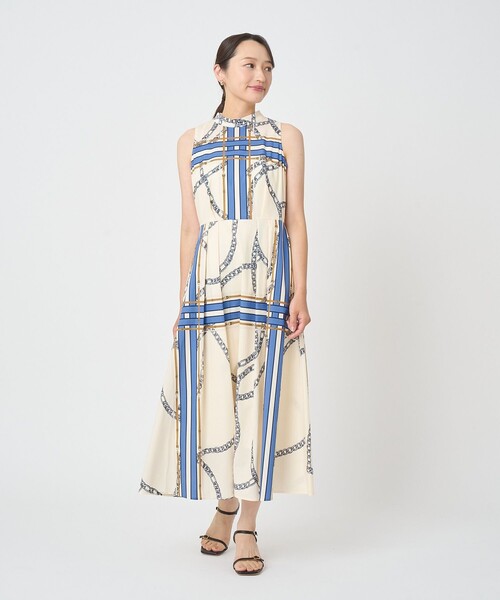 ANAYI(アナイ)の「パネルチェーンプリントロング ワンピース(ワンピース・レディース・アイボリー・38/36/34)」の13枚目の写真