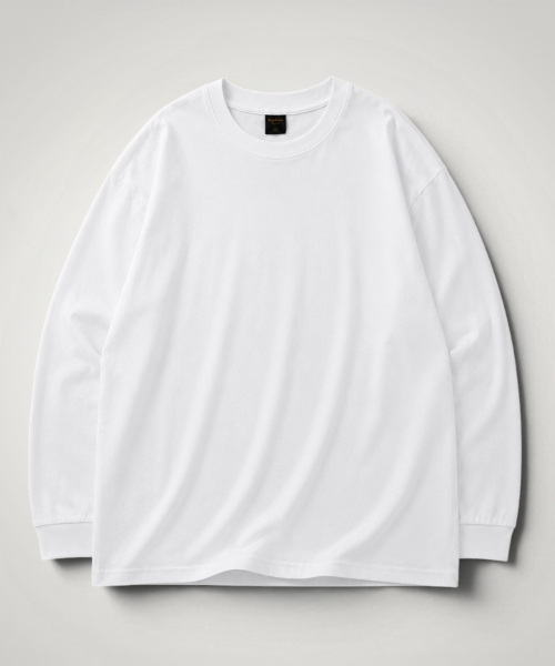 Pendulum（ペンデュラム）の「エッセンシャルヘビコットンリブ長袖Tシャツ LR5TU572_3color（Tシャツ/カットソー・メンズ・ホワイト/ブラック/ヘザーグレー・100/95/105）」の4枚目の写真