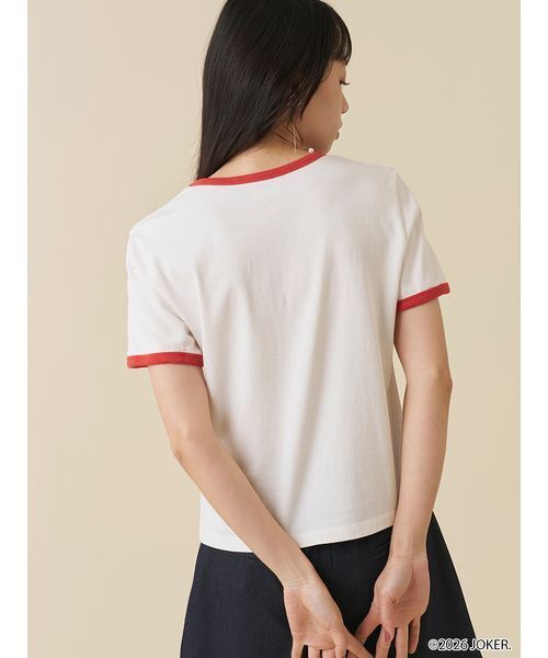SNIDEL(スナイデル)の「【PINGU(TM)】バリエリンガーTシャツ(Tシャツ/カットソー・レディース・グレー/ライトブルー/ホワイト・0/1)」の16枚目の写真