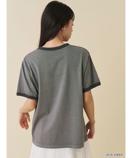 SNIDEL(スナイデル)の「【PINGU(TM)】バリエリンガーTシャツ(Tシャツ/カットソー・レディース・グレー/ライトブルー/ホワイト・0/1)」の12枚目の写真