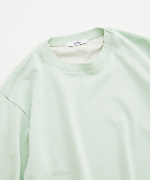 JOURNAL STANDARD relume(ジャーナルスタンダード レリューム)の「【接触冷感】ダブルフェイス バックメッシュ Tシャツ(Tシャツ/カットソー・メンズ・ライトグリーン/グレー/ブラウン/ネイビー・LARGE/MEDIUM)」の21枚目の写真