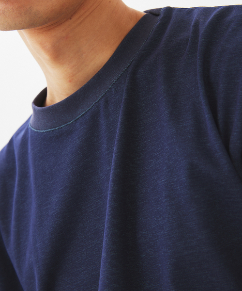 JOURNAL STANDARD relume(ジャーナルスタンダード レリューム)の「【接触冷感】ダブルフェイス バックメッシュ Tシャツ(Tシャツ/カットソー・メンズ・ライトグリーン/グレー/ブラウン/ネイビー・LARGE/MEDIUM)」の18枚目の写真