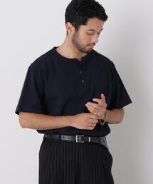 60サーフニットヘンリーTシャツ 半袖