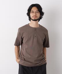 60サーフニットヘンリーTシャツ 半袖