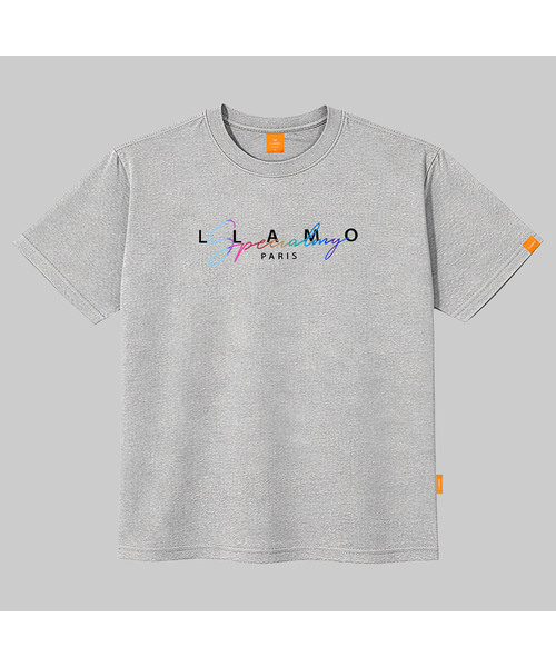 LLAMO(エラモ)の「カラースペシャル 半袖Tシャツ 男女共用 ビッグサイズ S 4XL(Tシャツ/カットソー・レディース・グレー/ホワイト/ネイビー・SMALL/X-LARGE/4XL/3XL/LARGE/MEDIUM/2XL)」の1枚目の写真