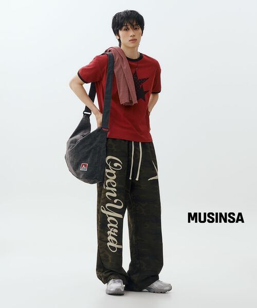 AMOU(アモウ)の「Two Star Ringer T-shirts RED(Tシャツ/カットソー・レディース・その他・W/3/2)」の12枚目の写真