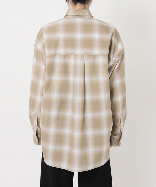 Deuxieme Classe(ドゥーズィエムクラス)の「*Vintage Check シャツ2(シャツ/ブラウス・レディース・ベージュ・FREE)」の8枚目の写真