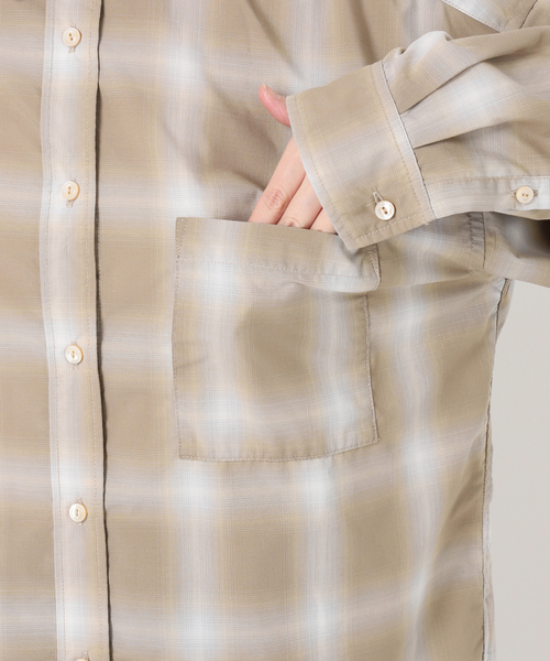 Deuxieme Classe(ドゥーズィエムクラス)の「*Vintage Check シャツ2(シャツ/ブラウス・レディース・ベージュ・FREE)」の12枚目の写真