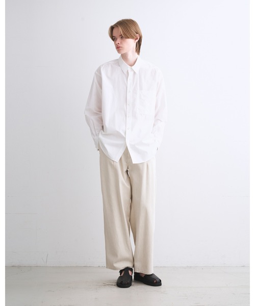 Traditional Weatherwear（トラディショナルウェザーウェア）の「KESWICK（Tシャツ/カットソー・メンズ・サックスブルー/ホワイト・M/L）」の5枚目の写真