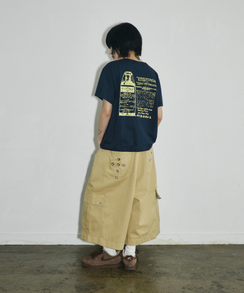 SCALLYWAG（スカリーワグ）の「ASPIRONAL スラブクロップドTシャツ[ネイビー]（Tシャツ/カットソー・レディース・その他・SMALL/MEDIUM/LARGE）」の11枚目の写真