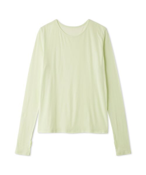 emmi(エミ)の「【emmi×Plax(TM)】クルーネックカットソー(Tシャツ/カットソー・レディース・ホワイト/ライム/ブラウン・F)」の17枚目の写真