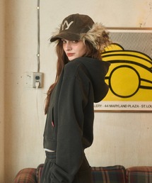 BENUA | ピグメントダブルジップフーディー - Pigment double zip hoodie -(パーカー)