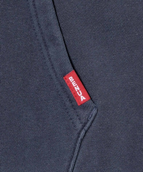 BENUA(ベヌア)の「ピグメントダブルジップフーディー - Pigment double zip hoodie -(パーカー・レディース・ダークグレー/カーキ/ネイビー・FREE)」の16枚目の写真