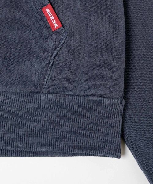 BENUA(ベヌア)の「ピグメントダブルジップフーディー - Pigment double zip hoodie -(パーカー・レディース・ダークグレー/カーキ/ネイビー・FREE)」の17枚目の写真