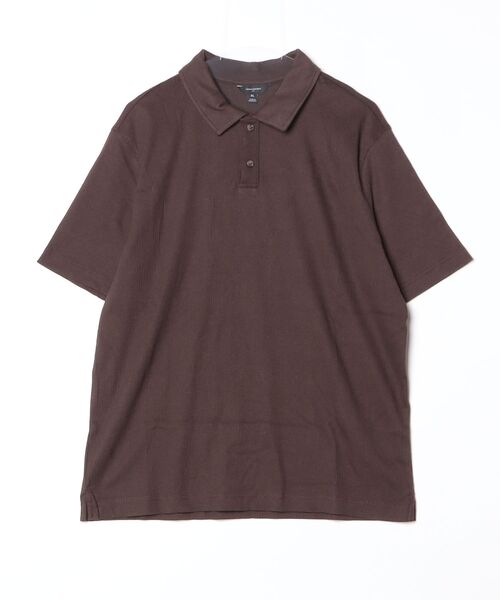 BANANA REPUBLIC FACTORY STORE(バナナリパブリック ファクトリーストア)の「BANANA REPUBLIC FACTORY STORE ライトポインテールポロ(ポロシャツ・メンズ・ブラウン/アイボリー・S/M/L/XL)」の4枚目の写真