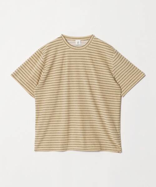 6(ロク)の「<6(ROKU)>パイル Tシャツ BORDER(Tシャツ/カットソー・レディース・オフホワイト・FREE)」の6枚目の写真