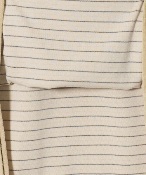 6(ロク)の「<6(ROKU)>パイル Tシャツ BORDER(Tシャツ/カットソー・レディース・オフホワイト・FREE)」の10枚目の写真