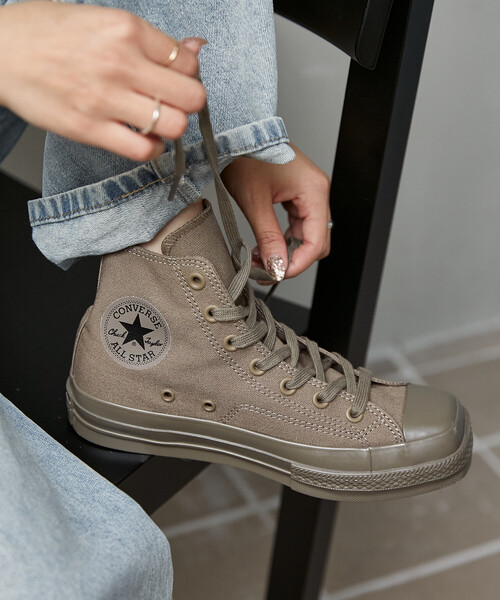 CONVERSE（コンバース）の「CONVERSE/コンバース ALL STAR SQUARETOE HI/オールスター スクエア トゥ ハイ[23.0~25.0cm展開]　限定展開（スニーカー・レディース・ブラック/ベージュ・25.0cm/23.0cm/24.0cm）」の4枚目の写真