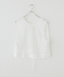 Heriter/エリテ Valenciennes lace BL ブラウス H1-26-3001