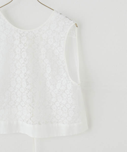 IENA(イエナ)の「Heriter/エリテ Valenciennes lace BL ブラウス H1-26-3001(シャツ/ブラウス・レディース・ホワイト系その他・FREE)」の3枚目の写真