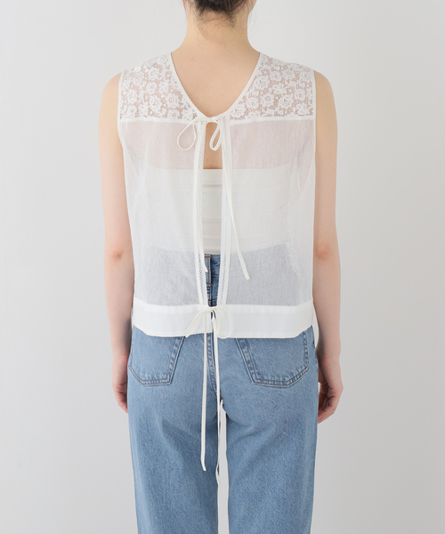 IENA(イエナ)の「Heriter/エリテ Valenciennes lace BL ブラウス H1-26-3001(シャツ/ブラウス・レディース・ホワイト系その他・FREE)」の9枚目の写真